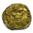 Byzantine Empire AV Tremissis Heraclius (610-641 AD) Ch XF NGC Byzantine Empire AV Tremissis Heraclius (610-641 AD) Ch XF NGC