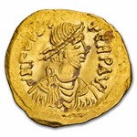 Byzantine Empire AV Tremissis Phocas 602-610 AD AU (S-634)