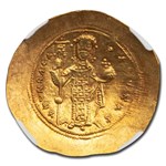 Byzantine Gold Histamenon Constantine X (1059-1067 AD) MS NGC