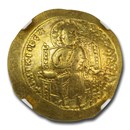 Byzantine Gold Histamenon Constantine X (1059-67 AD) Ch VF NGC Byzantine Gold Histamenon Constantine X (1059-67 AD) Ch VF NGC