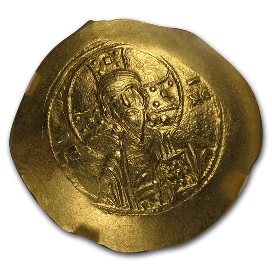 Byzantine Gold Histamenon Michael VII (1071-1078 AD) MS NGC Byzantine Gold Histamenon Michael VII (1071-1078 AD) MS NGC
