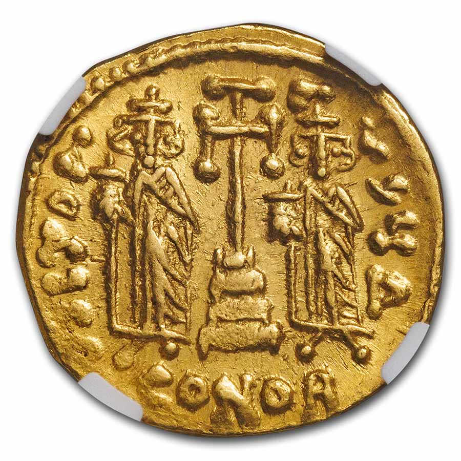 Buy 668-685 Byzantine Gold Solidus Constantine IV AU | APMEX