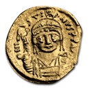 Byzantine Gold Solidus Emperor Justin II (565-578 AD) XF