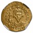 Byzantine Gold Solidus Emperor Phocas (602-610 AD) AU NGC (S-620)