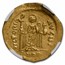 Byzantine Gold Solidus Emperor Phocas (602-610 AD) AU NGC (S-620)