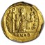 Byzantine Gold Solidus Emperor Phocas(602-610 AD)NGC (Vault)