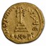 Byzantine Gold Solidus Heraclius and Son (610-641 AD) Ch XF