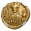 Byzantine Gold Tetar. Nomisma Theodora (1055-1056 AD) Ch XF NGC