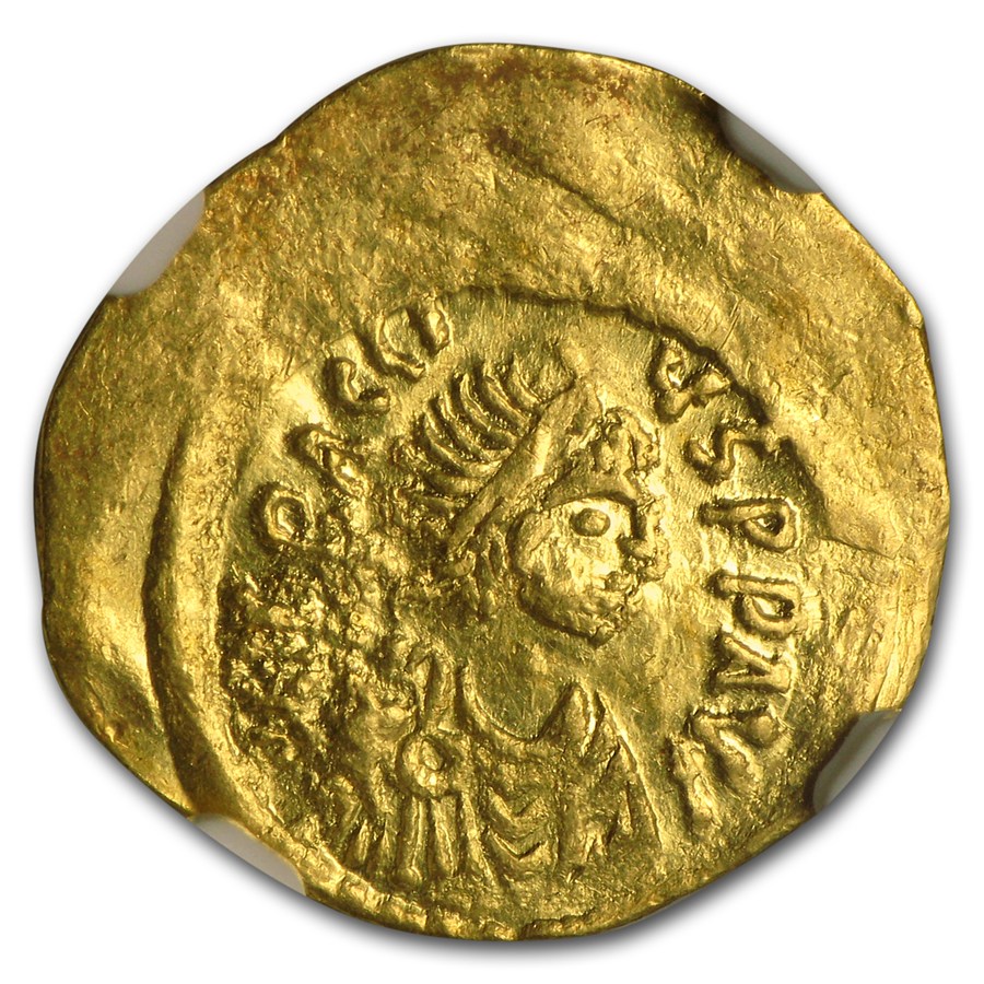 Buy Byzantine Gold Tremissis Emperor Heraclius (610-641 AD) AU NGC | APMEX