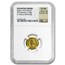 Byzantine Gold Tremissis Justin I (518-527 AD) CH AU NGC