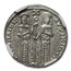 Byzantine Silver Basilicon And. II & Mich. IX (1294-1320) AU NGC