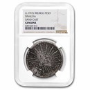 c. 1915 Mexico Silver Peso Sinaloa Genuine NGC