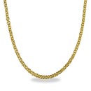 Cable 14k Gold Necklace - 18 in.