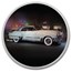 Cadillac Coupe DeVille (1949) Colorized 1 oz Silver w/ TEP