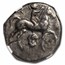 Calabria AR Didrachm Horseman (281-240 BC) XF NGC (4/5, 3/5)