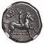 Calabria Taras AR Didrachm Nike Horseman (281-240 BC) Ch XF NGC