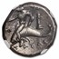 Calabria Taras AR Didrachm Nike Horseman (281-240 BC) Ch XF NGC