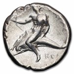 Calabria Tarentum AR Stater Rider (332-302 BC) Ch XF (Vlasto-655)