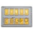 Canada 1/10 oz Gold $25 10-Bar Set In Assay (Random Year)