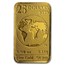 Canada 1/10 oz Gold $25 Bar BU Random Year
