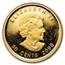 Canada 1/25 oz Gold Proof (Random Year, Abrasions)
