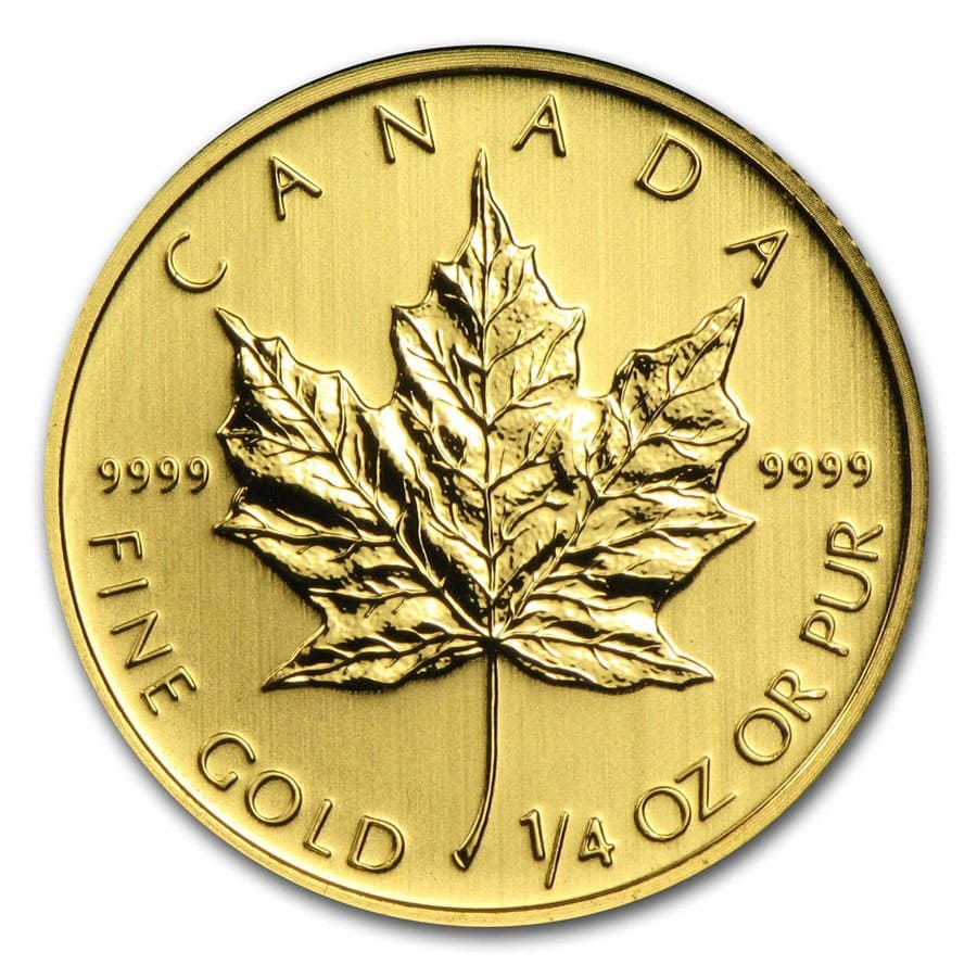 Canada 1/4 oz Gold Maple Leaf (Random Year)