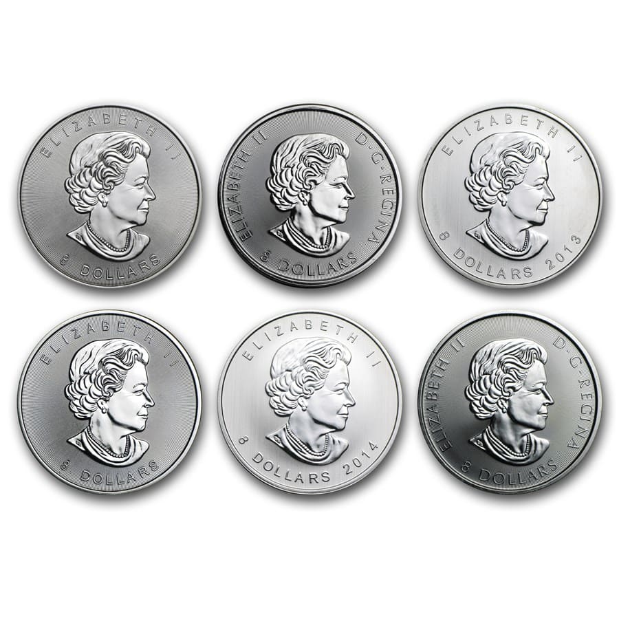 Buy Canada 1.5 oz Silver $8 BU (Random Year) | APMEX