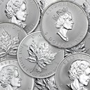 Canada 1 oz Silver Maple Leaf Privy Mark Coins (Random)