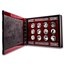 Canada 12-Coin Silver $15 Lunar Lotus Proof Set (Box/COA)