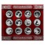 Canada 12-Coin Silver $15 Lunar Lotus Proof Set (Box/COA)