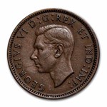 Canada 50-Coin Roll Copper Cents Avg Circ
