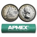 Canada 80% Silver Coins - $5 Face Value Roll - Dimes