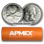 Canada 80% Silver - Halves, Quarters & Dimes Three Roll Set