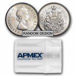 Canada 80% Silver - Halves, Quarters & Dimes Three Roll Set