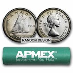 Canada 80% Silver - Halves, Quarters & Dimes Three Roll Set
