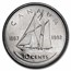 Canada Clad Coins - $5 Face Value Roll - Dime