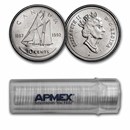 Canada Clad Coins - $5 Face Value Roll - Dime