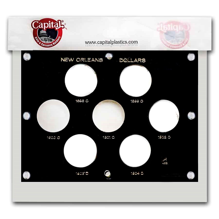 Capital Plastics - New Orleans-O 1898-1904 (Black)