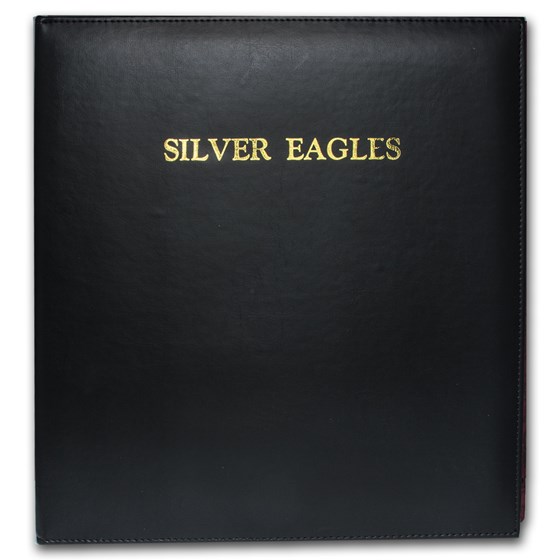 CAPS Album #2225 for Silver Eagle Date Set (1986-Date) CAPS Album #2225 for Silver Eagle Date Set (1986-Date)