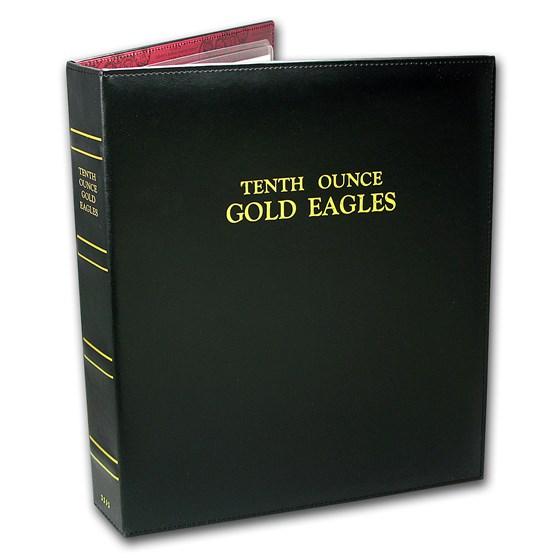 CAPS Album for 1/10 oz Gold American Eagle Date Set (1986-Date) CAPS Album for 1/10 oz Gold American Eagle Date Set (1986-Date)