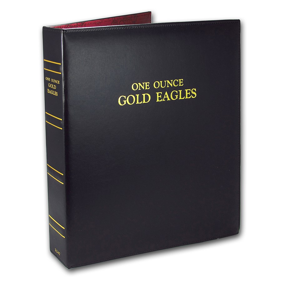 CAPS Album for 1 oz Gold American Eagle Date Set (1986-Current)