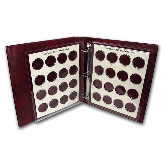 CAPS Album for Silver Canadian Maple Leaf Date Set (1988-Current) CAPS Album for Silver Canadian Maple Leaf Date Set (1988-Current)