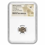 Caria, Halicarnassus AR Hecte (510-480 BC) XF NGC