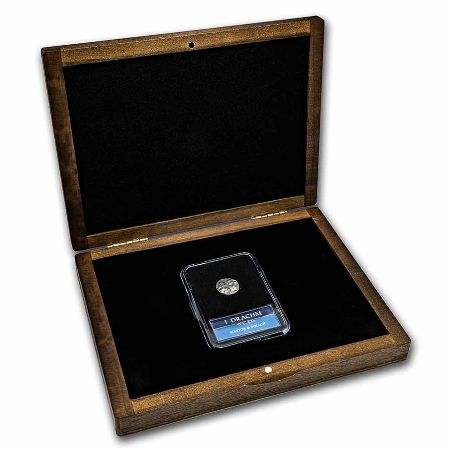 Castor and Pollux Collection: Silver Drachm (400-350 BC)