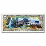 Celebrating America $2 Bill - Glacier National Park