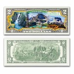 Celebrating America $2 Bill - Glacier National Park