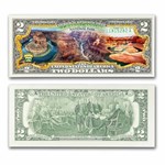 Celebrating America $2 Bill - Grand Canyon National Park