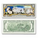 Celebrating America $2 Bill - Mt. Rushmore National Memorial