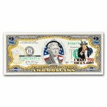 Celebrating America $2 Bill - Vintage U.S. Army