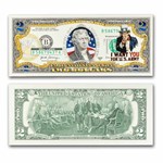 Celebrating America $2 Bill - Vintage U.S. Army